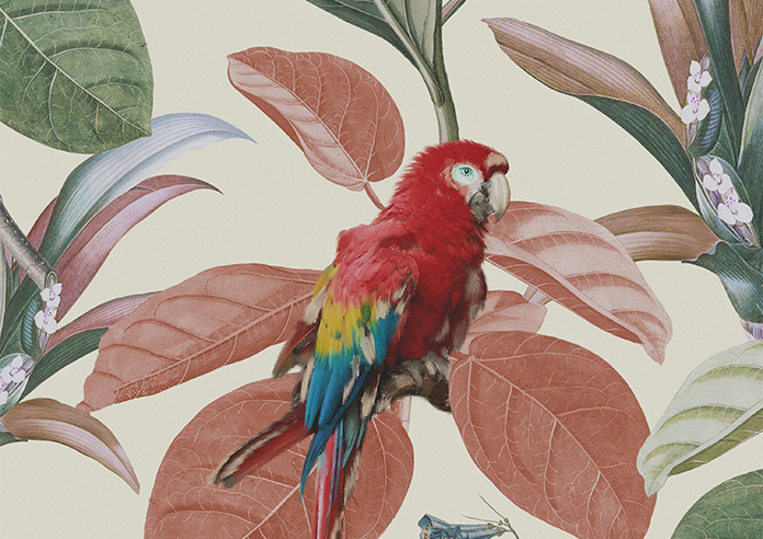 Parakeet Faux Silk, Pink Lotus - Motorised Roman Blind - Image 7